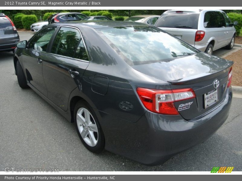 Magnetic Gray Metallic / Black 2012 Toyota Camry SE