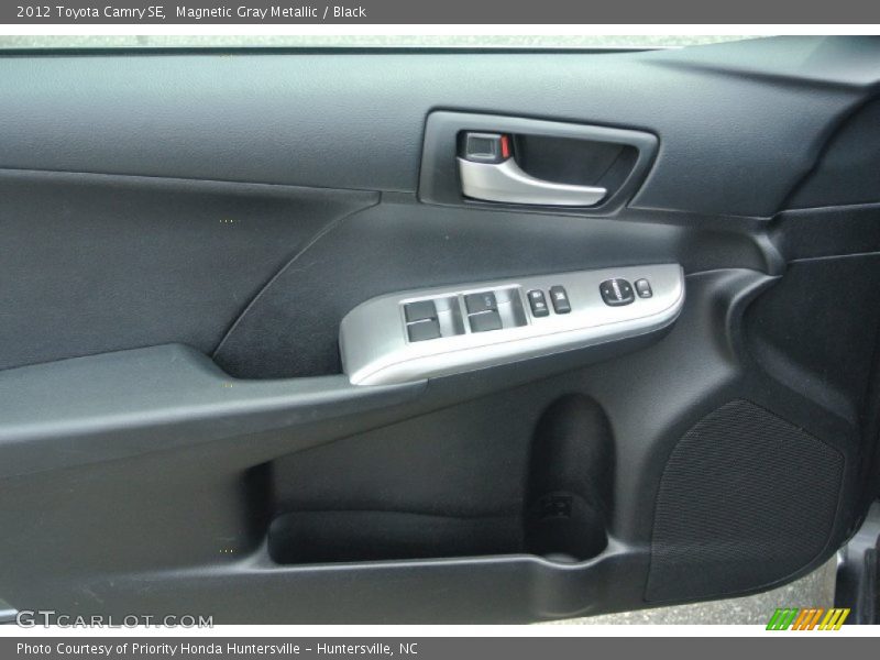 Magnetic Gray Metallic / Black 2012 Toyota Camry SE