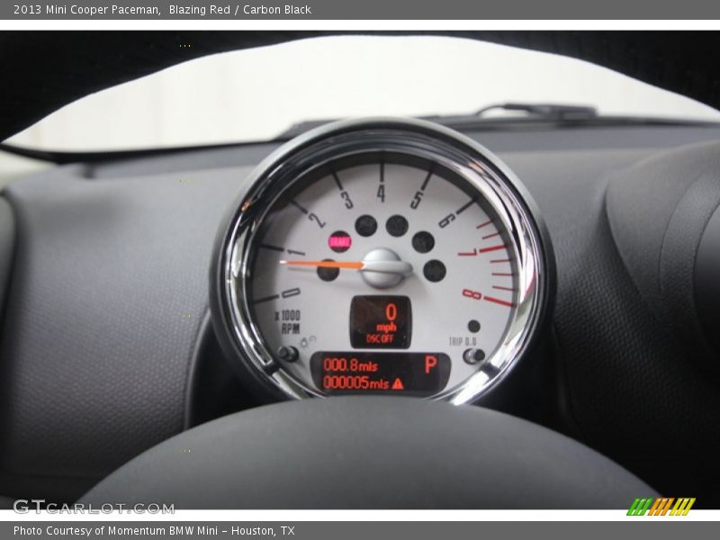 Blazing Red / Carbon Black 2013 Mini Cooper Paceman