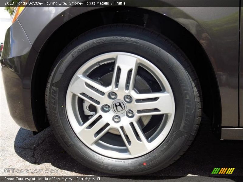 Smokey Topaz Metallic / Truffle 2013 Honda Odyssey Touring Elite
