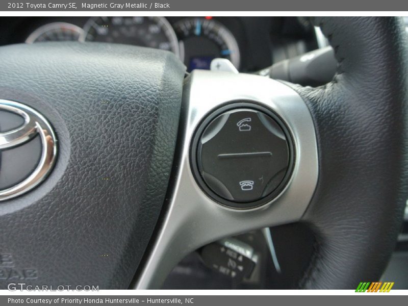 Magnetic Gray Metallic / Black 2012 Toyota Camry SE