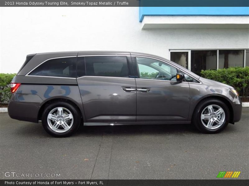 Smokey Topaz Metallic / Truffle 2013 Honda Odyssey Touring Elite
