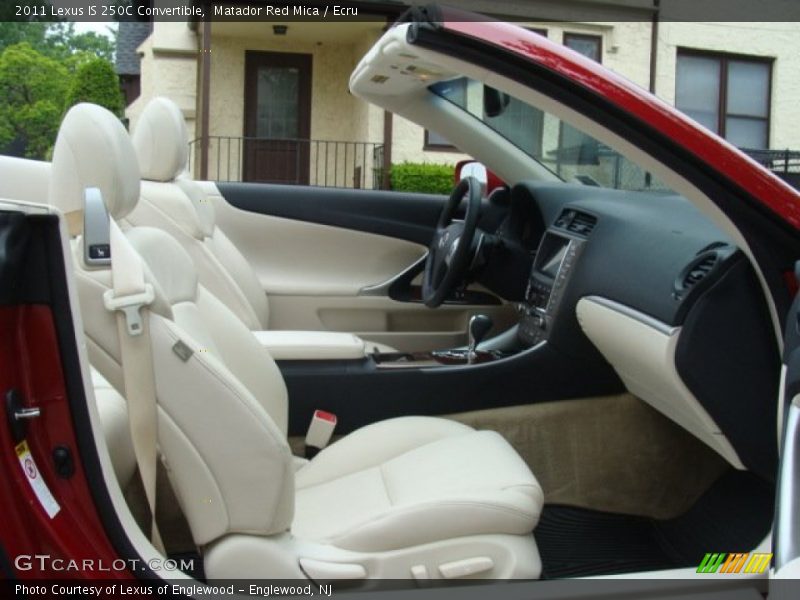  2011 IS 250C Convertible Ecru Interior