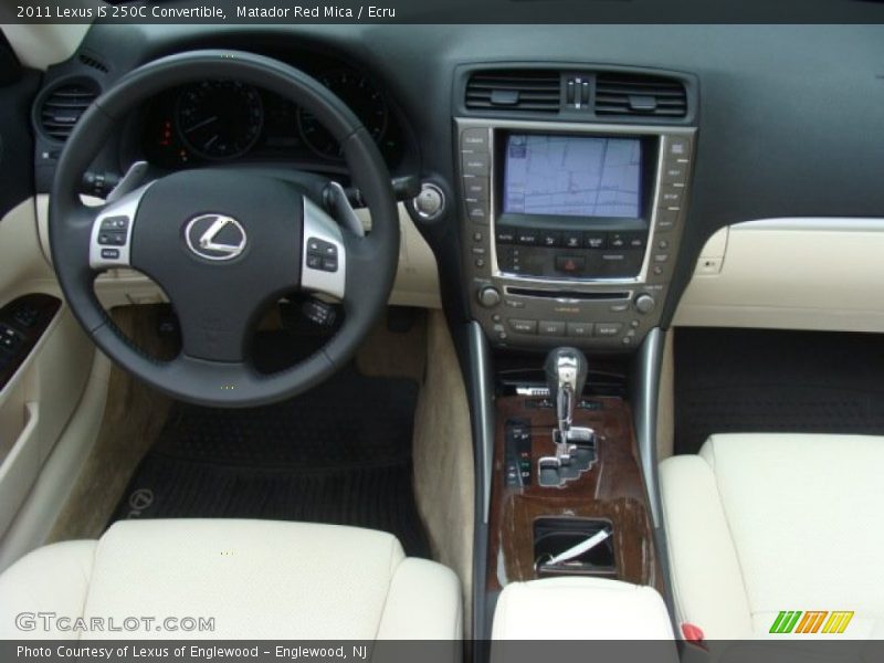 Dashboard of 2011 IS 250C Convertible