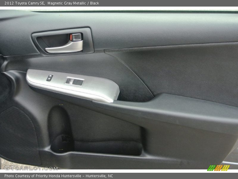 Magnetic Gray Metallic / Black 2012 Toyota Camry SE