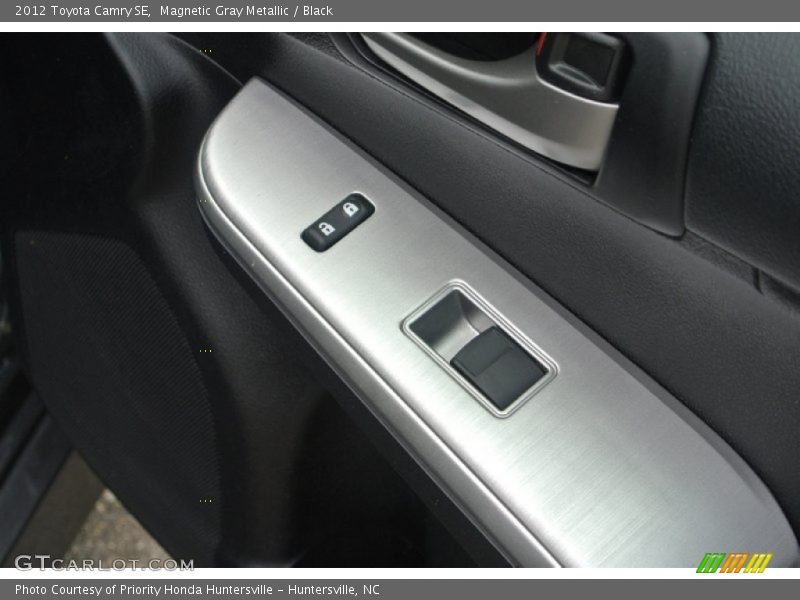 Magnetic Gray Metallic / Black 2012 Toyota Camry SE
