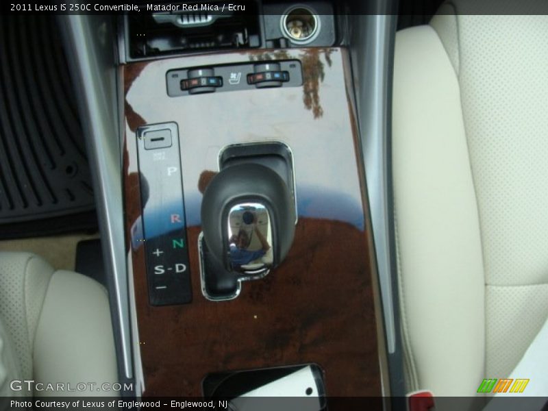 Matador Red Mica / Ecru 2011 Lexus IS 250C Convertible