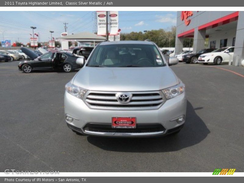 Classic Silver Metallic / Ash 2011 Toyota Highlander Limited