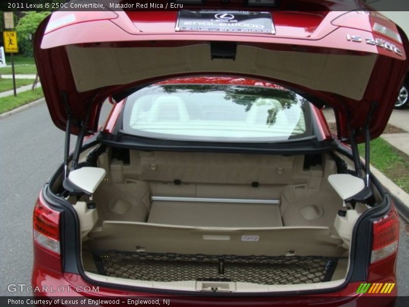 Matador Red Mica / Ecru 2011 Lexus IS 250C Convertible