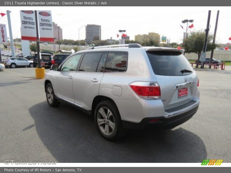 Classic Silver Metallic / Ash 2011 Toyota Highlander Limited