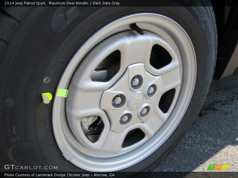 Maximum Steel Metallic / Dark Slate Gray 2014 Jeep Patriot Sport