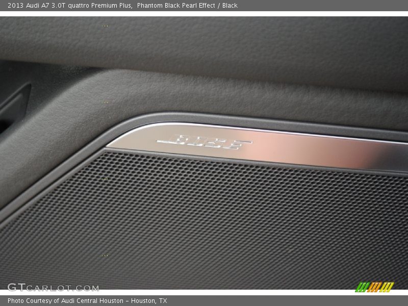 Phantom Black Pearl Effect / Black 2013 Audi A7 3.0T quattro Premium Plus