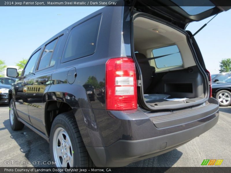 Maximum Steel Metallic / Dark Slate Gray 2014 Jeep Patriot Sport