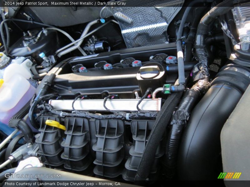Maximum Steel Metallic / Dark Slate Gray 2014 Jeep Patriot Sport