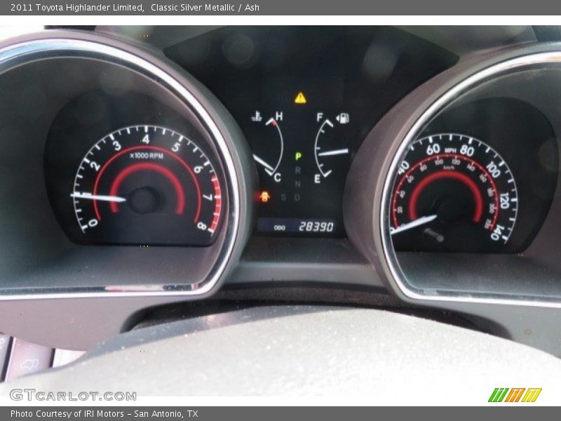 Classic Silver Metallic / Ash 2011 Toyota Highlander Limited