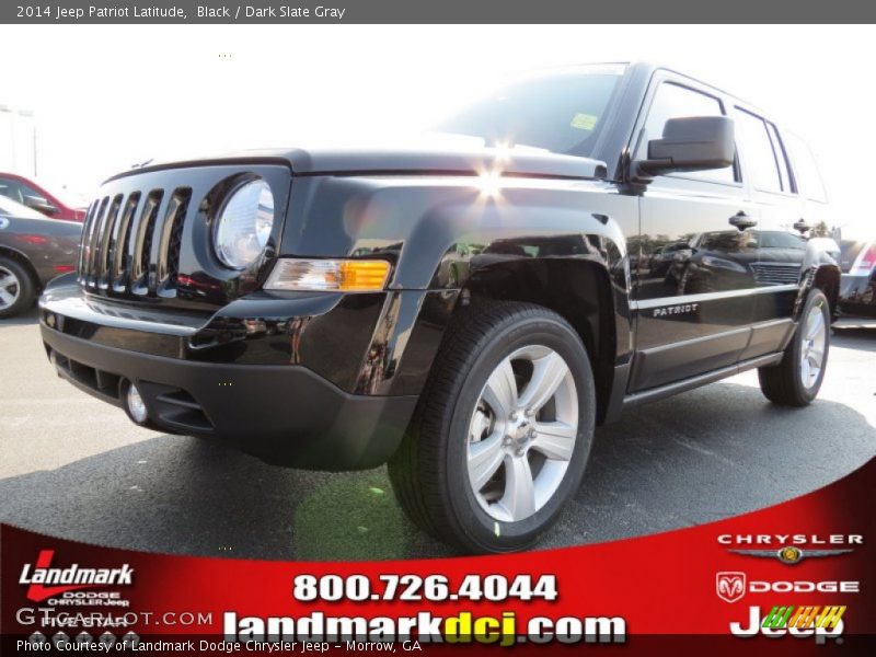 Black / Dark Slate Gray 2014 Jeep Patriot Latitude