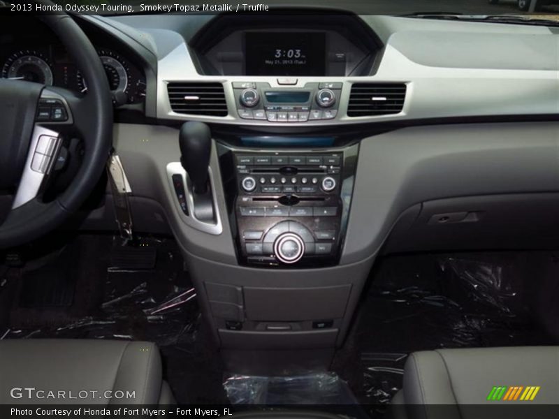 Smokey Topaz Metallic / Truffle 2013 Honda Odyssey Touring