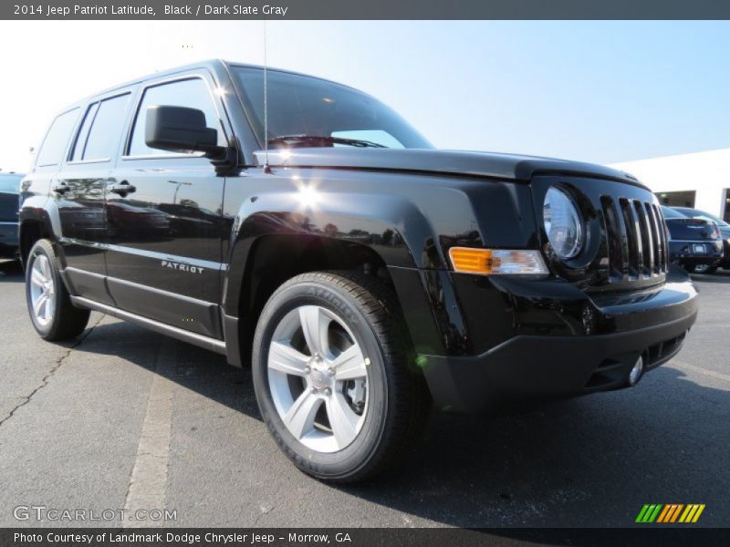 Black / Dark Slate Gray 2014 Jeep Patriot Latitude