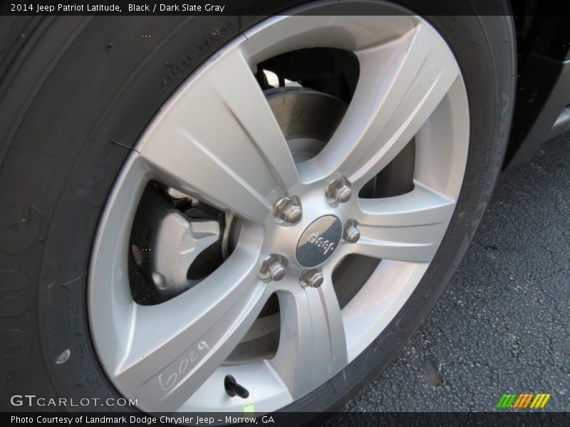 Black / Dark Slate Gray 2014 Jeep Patriot Latitude