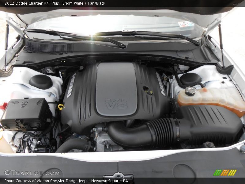 Bright White / Tan/Black 2012 Dodge Charger R/T Plus