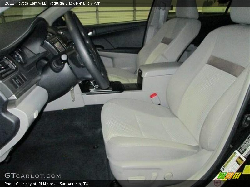 Attitude Black Metallic / Ash 2012 Toyota Camry LE