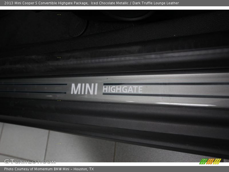Iced Chocolate Metallic / Dark Truffle Lounge Leather 2013 Mini Cooper S Convertible Highgate Package