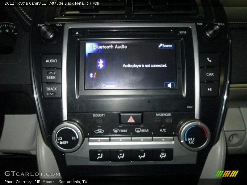 Attitude Black Metallic / Ash 2012 Toyota Camry LE
