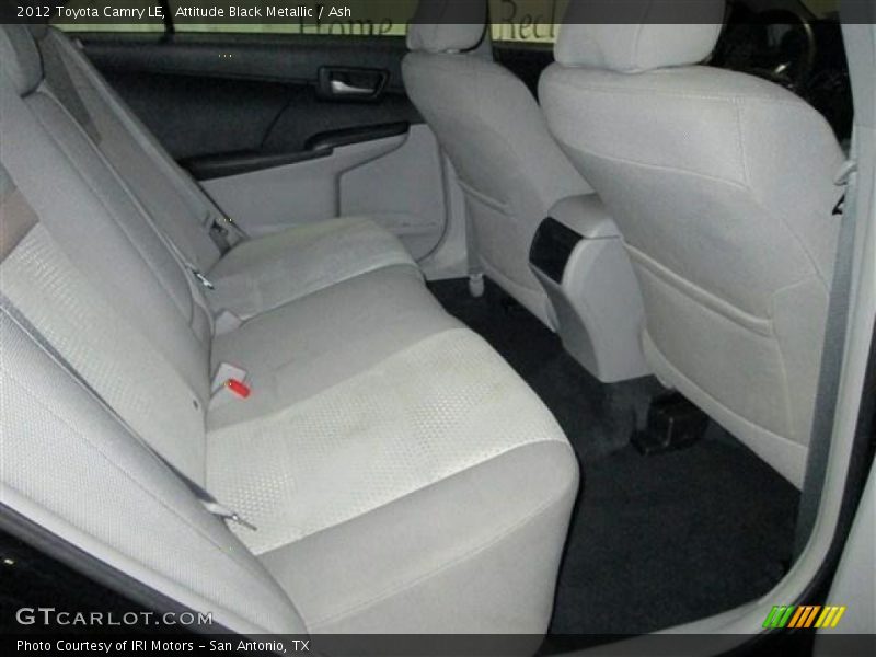Attitude Black Metallic / Ash 2012 Toyota Camry LE
