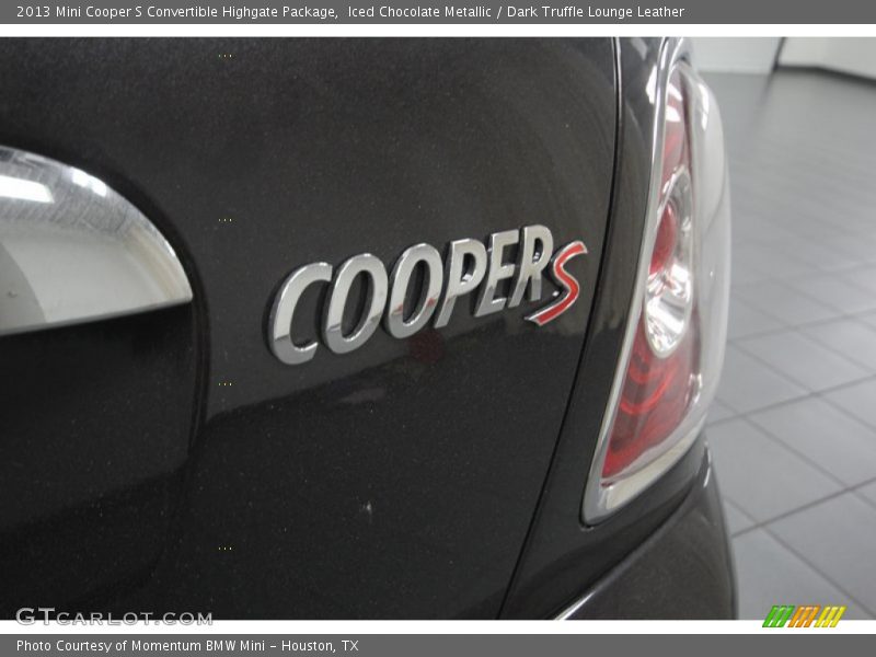 Iced Chocolate Metallic / Dark Truffle Lounge Leather 2013 Mini Cooper S Convertible Highgate Package