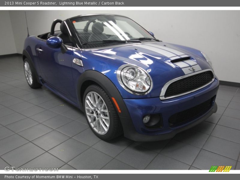 Front 3/4 View of 2013 Cooper S Roadster