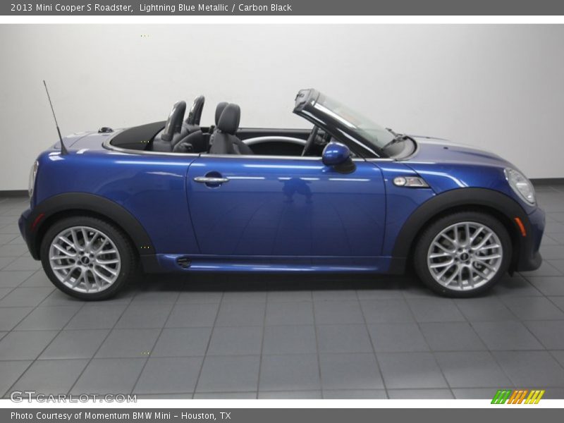  2013 Cooper S Roadster Lightning Blue Metallic