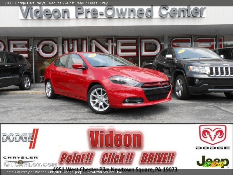 Redline 2-Coat Pearl / Diesel Gray 2013 Dodge Dart Rallye