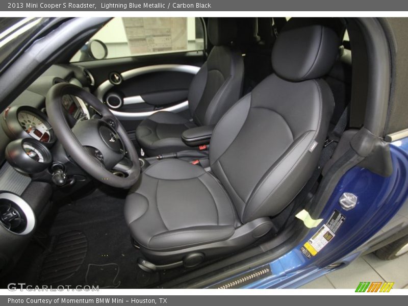 Front Seat of 2013 Cooper S Roadster