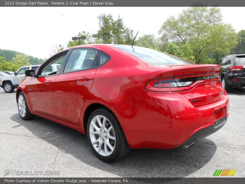 Redline 2-Coat Pearl / Diesel Gray 2013 Dodge Dart Rallye