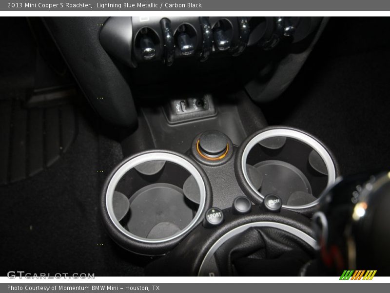 Lightning Blue Metallic / Carbon Black 2013 Mini Cooper S Roadster