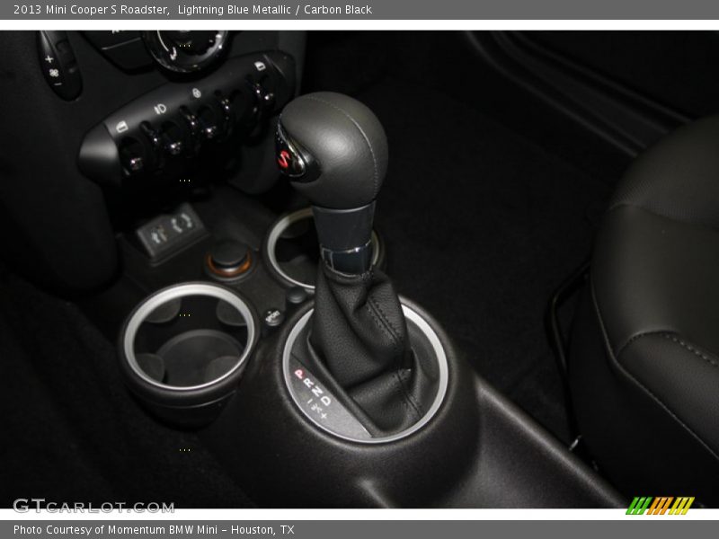 Lightning Blue Metallic / Carbon Black 2013 Mini Cooper S Roadster