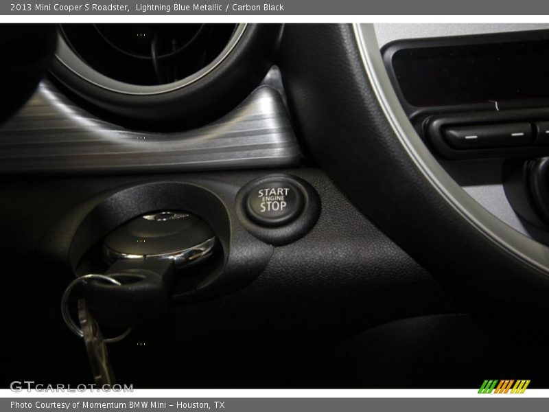 Lightning Blue Metallic / Carbon Black 2013 Mini Cooper S Roadster