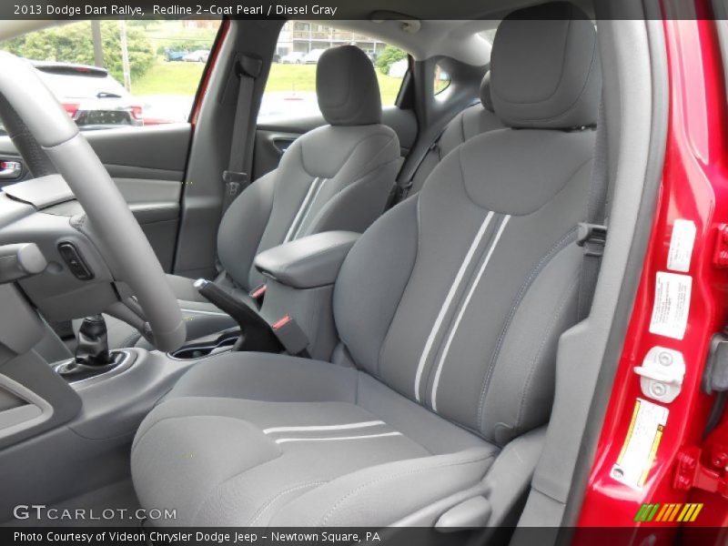 Front Seat of 2013 Dart Rallye