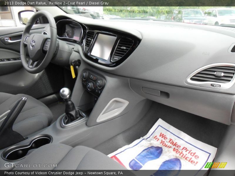 Dashboard of 2013 Dart Rallye