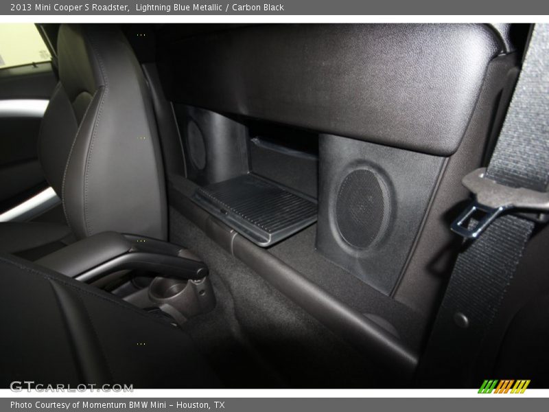 Lightning Blue Metallic / Carbon Black 2013 Mini Cooper S Roadster