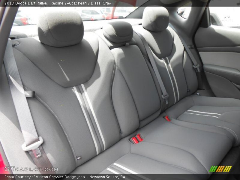 Rear Seat of 2013 Dart Rallye