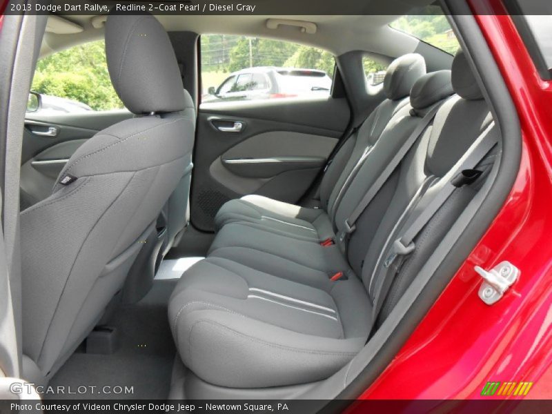Rear Seat of 2013 Dart Rallye