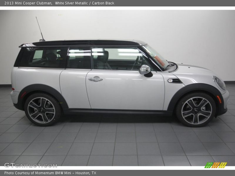 White Silver Metallic / Carbon Black 2013 Mini Cooper Clubman