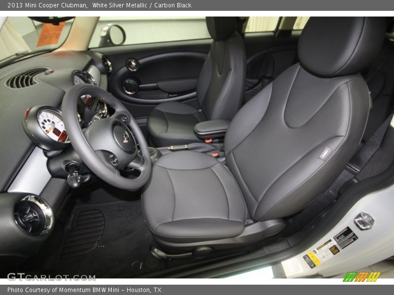 White Silver Metallic / Carbon Black 2013 Mini Cooper Clubman