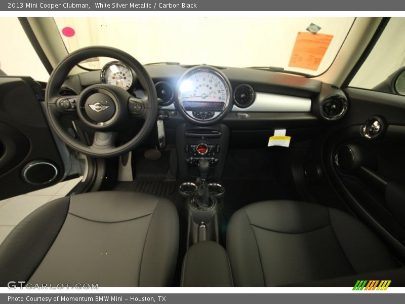 White Silver Metallic / Carbon Black 2013 Mini Cooper Clubman