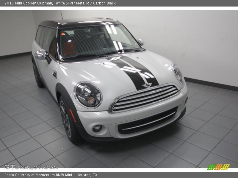 White Silver Metallic / Carbon Black 2013 Mini Cooper Clubman