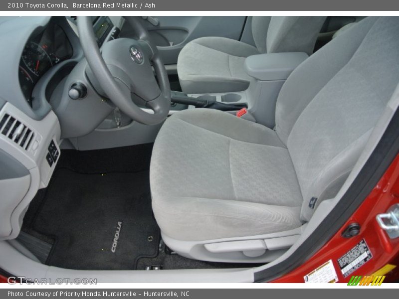 Barcelona Red Metallic / Ash 2010 Toyota Corolla