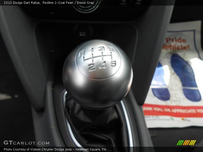  2013 Dart Rallye 6 Speed Manual Shifter