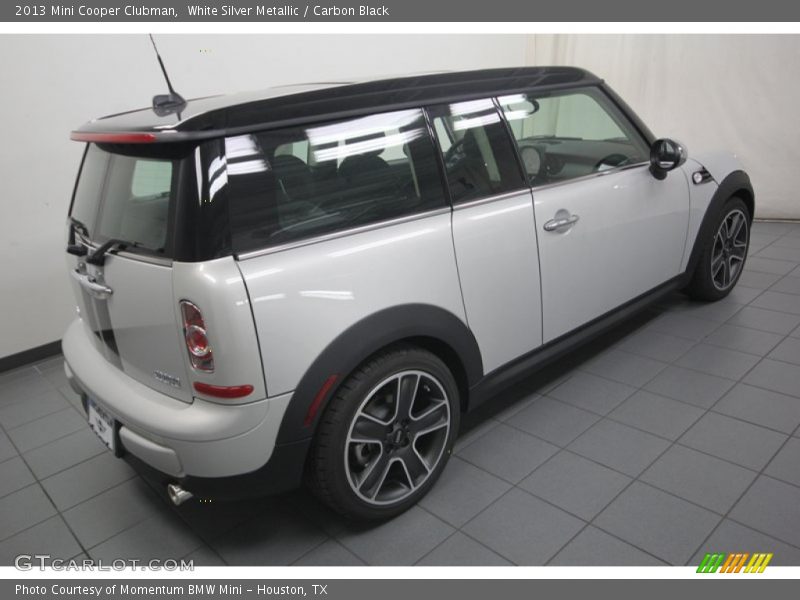 White Silver Metallic / Carbon Black 2013 Mini Cooper Clubman