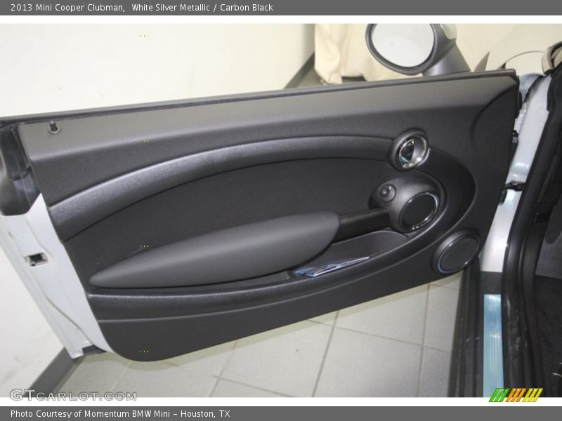 White Silver Metallic / Carbon Black 2013 Mini Cooper Clubman
